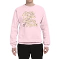 thumbnail image 2 of Wild Bobby, Y'all Need Jesus & Country Music, Pop Culture, Unisex Crewneck Graphic Sweatshirt, Light Pink, X-Large, 2 of 4