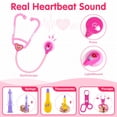 thumbnail image 3 of Kit de regalo médico para niños pequeños de 3 a 5 años con disfraz, 22 piezas, 3 of 7