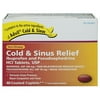 Ohm Non-Drowsy Cold & Sinus Relief Caplets, 40 Count