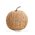 thumbnail image 2 of Thanksgiving Pumpkin Decoration Set, Multicolor Rattan Pumpkin Ornament for Living Room Table Decor, Autumn Harvest Halloween Christmas Photography Prop Home Holiday Decoration, Brown-M, 2 of 6
