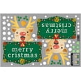 thumbnail image 3 of Christmas Window Sticker Beatuiful Various Christmas Pattern Window Decals Christmas Tree Santa Claus for Home Shop Window and Wall Decoration (Cute Elks say Merry Christmas), 3 of 5