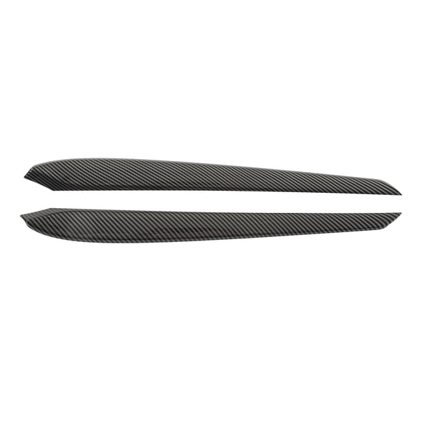 Embellecedor De La Cubierta Del Panel De La Puerta Delantera Interior, 2 Uds. Embellecedor De La Cubierta Del Panel Del Reposabrazos Interior Del Estilo De Fibra De Carbono ABS Para El Modelo 3 Modelo