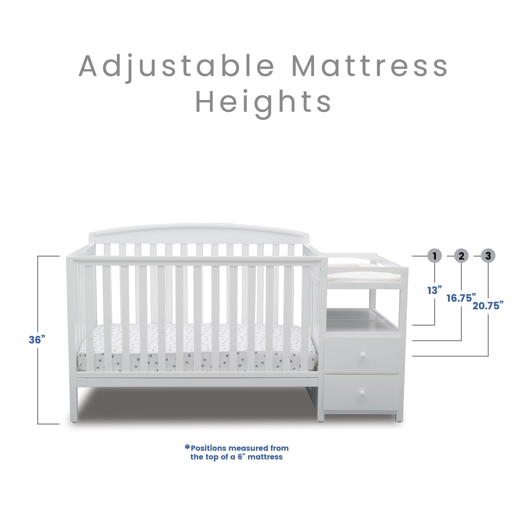 Walmart baby cribs clearance white