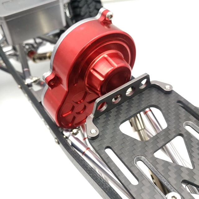 Metal RC Car Gear Box, Durable RC Car Transmission Case, For RC Truck 1/10 RC Car RC Model Car RC Crawler Car