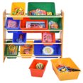 thumbnail image 3 of Costway Toy Bin Organizer Kids Childrens Storage Box Playroom Shelf Drawer, 3 of 4