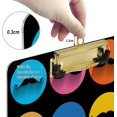 thumbnail image 3 of FMSHPON Colorful Funny Clipboard Hardboard Wood Nursing Clip Board and Pull for Standard A4 Letter 13x9 inches, 3 of 7