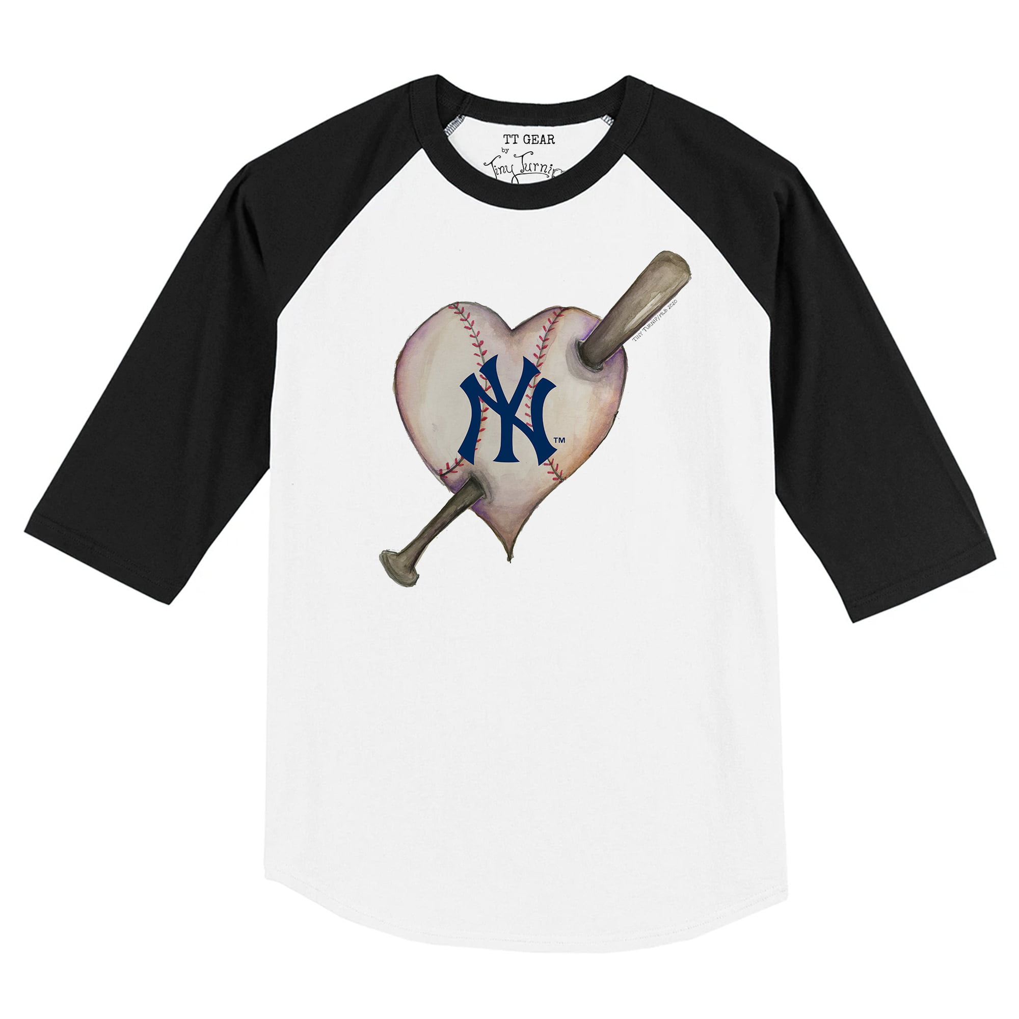 T-shirt bébé Tiny Turnip Blanc New York Yankees Liban | Ubuy