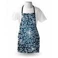 thumbnail image 3 of Diamond Apron Diamonds Backdrop Carbon Atoms in Cubic Structure Superlative Physical Objects Art, Unisex Kitchen Bib Apron with Adjustable Neck for Cooking Baking Gardening, Silver Dark, by Ambesonne, 3 of 3