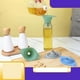 thumbnail image 4 of Embudo Plegable Embudo de cocina plegable de silicona de 1 pieza con aberturas grandes y pequeñas para llenar botellas con líquidos y polvos (azul) Rkxzt, 4 of 9