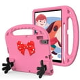 thumbnail image 5 of Case For Samsung Galaxy Tab A9 5G (8.7") Hybrid Shockproof Bow Hands Kickstand Antislip Rubber TPU Kid-Friendly Bumper Tablet Tablet Cover [ Pink ], 5 of 7