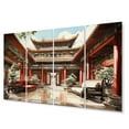 thumbnail image 2 of Designart "Imperial Palace China Art painting I" Chinese Wall Art Prints Set, 2 of 5