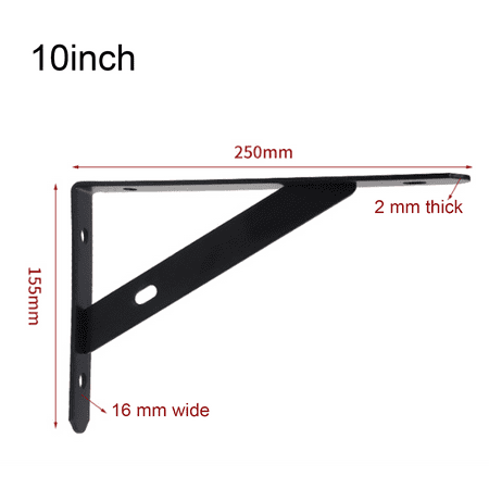 

Yannee Storage Rack Wall Mounted Tripod Straight Partition Right Angle Fixed Support