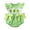 Green, variant on TOWED22 Newborn Baby Girl Summer Outfit Cute Print Ruffle Bubble Romper Dress One Piece Bodysuit Jumpsuit Infant Summer Clothes Green,0-3 M
