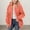 Orange, variant on Teen Boy Fleece Jacket Long Sleeve Zip Up Outerwear with Hooded Girls Jackets Size 13-14 Years