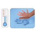 thumbnail image 3 of ViscoLogic Gel Memory Foam Mattress Topper with Bamboo Fibre Washable Cover, 2 Inch Full Topper, 3 of 3