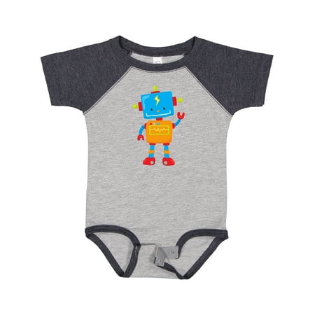 

Inktastic Cute Robot Colorful Robot Funny Robot Robotics Gift Baby Boy or Baby Girl Bodysuit