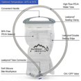 thumbnail image 3 of Bolsa de hidratación de 1,5 L, a prueba de fugas, depósito de agua para mochila de hidratación, bolsa de almacenamiento de agua para ciclismo, senderismo, correr y escalada., 3 of 4