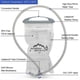 thumbnail image 3 of 1.5L Hydration Bladder Leakproof Water Reservoir Water Bladder for Hydration Backpack Water Storage Bag for Cycling Hiking Running Climbing, 3 of 4
