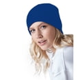 thumbnail image 3 of Beechfield Plain Basic Knitted Winter Beanie Hat, 3 of 3