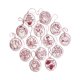 thumbnail image 1 of Colgante navideño colgante,Adorno colgante para árbol de Navidad bordado a mano,Kit de bordado colgante decorativo suministros de bricolaje,Colgantes decorativos para árbol de Rojo y, 1 of 8