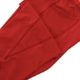 thumbnail image 5 of Oksale Tummy Control Capri Leggings for Women Plus Size Stretch High Waisted Yoga Pants Butt Lifting with Pocket Solid Color Fitness Capris Red XL, 5 of 11