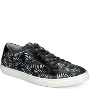Kenneth Cole New York Mens Kam Palm Leaf Sneakers Black 8.5 M