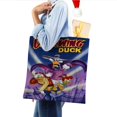 thumbnail image 4 of Darkwing Duck Bolso de tela con estampado de lienzo para mujer, bolsa de compras reutilizable y estética, con cremallera interior, regalo para mujer, 35 × 40 cm., 4 of 6