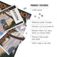 thumbnail image 3 of Lantern Press 1000 Piece Jigsaw Puzzle, Grover Beach, California, Beach Chair, 3 of 5