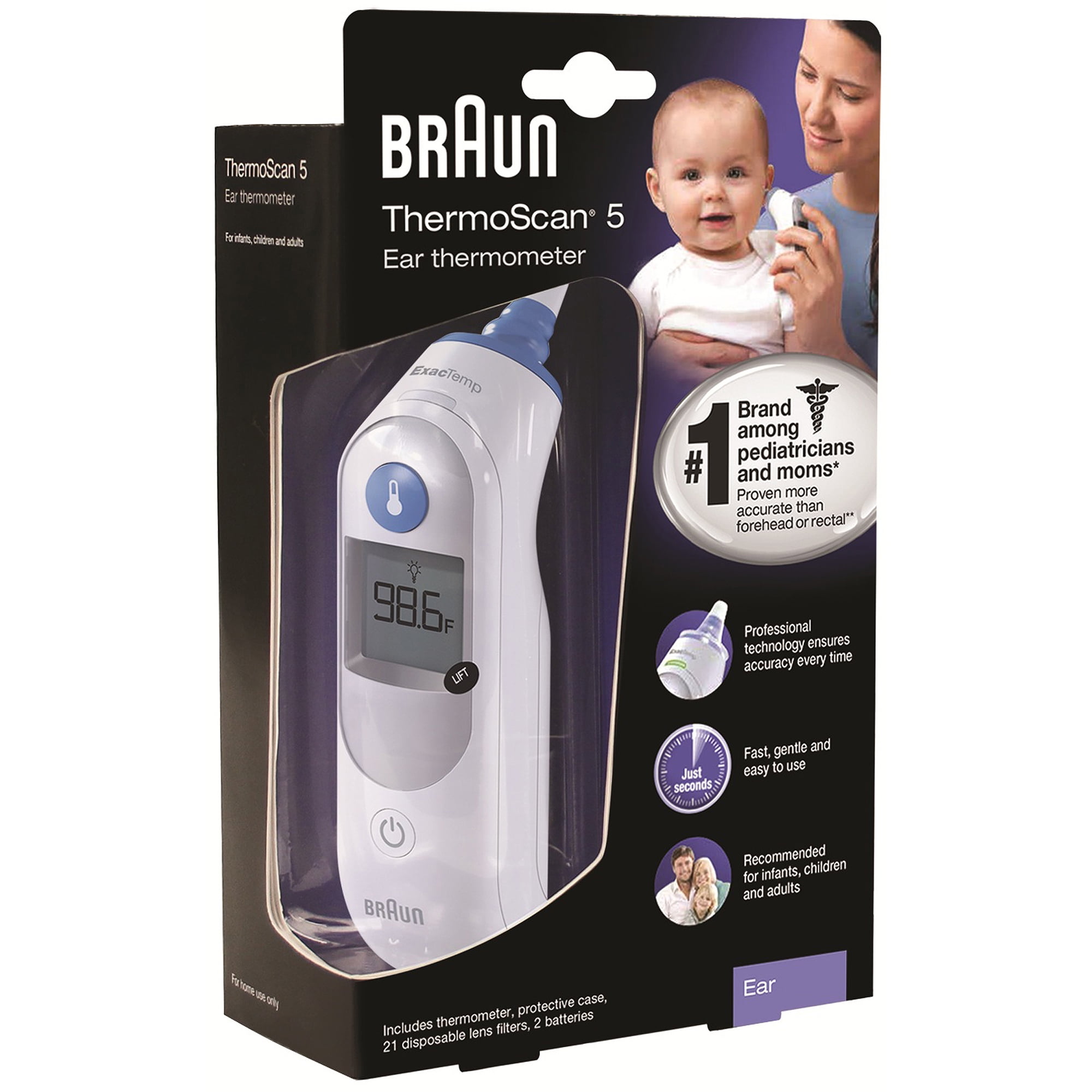 braun ear thermometer battery replacement