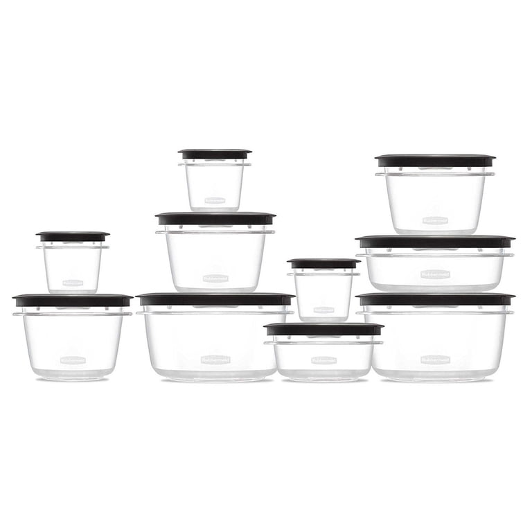 Rubbermaid Premier 22-piece Food Saver Storage Container Set with
