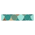thumbnail image 2 of MKHERT Mermaid Scales Table Runner for Wedding Party Banquet Decoration 14x72 inch, 2 of 3