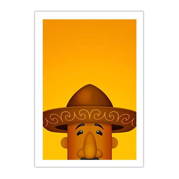 Milwaukee Brewers Racing Sausage Chorizo 14" x 20" Minimalist Art Giclee