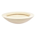 thumbnail image 1 of maceta 23" plástico tipo platon ivory (139240), 1 of 5