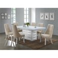thumbnail image 1 of KB PC60-B Vinyl Kitchen Dinette Dining Side Chairs, Beige - Set of 2, 1 of 1