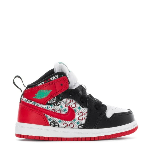 Toddler's Jordan 1 Mid SE White/University Red-Black (DM1209 150) - 4