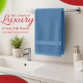 thumbnail image 6 of RIVERSIDE Hand Towel 6 Pack 16x28 Soft And Quick Dry Cotton Towels for Home Gym & Spa - Electric Blue, 6 of 7