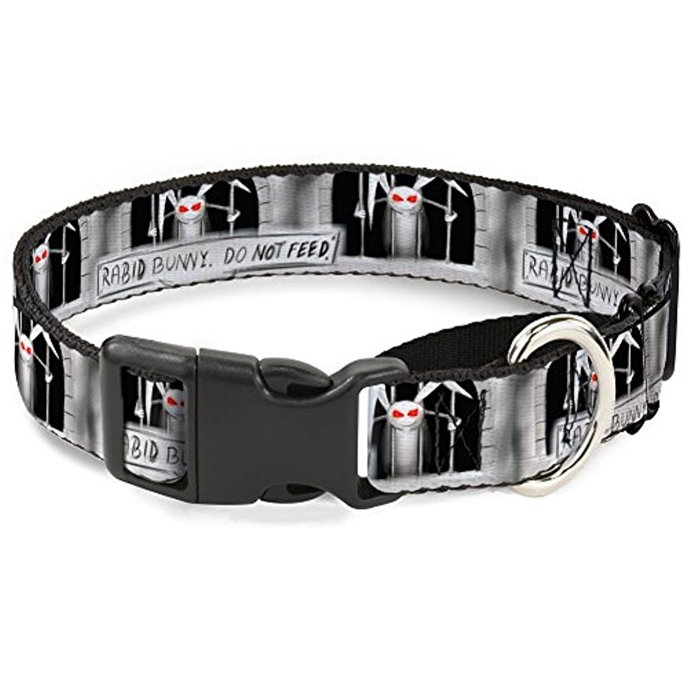 Buckle-Down Rabid Bunny Martingale Dog Collar