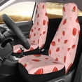 thumbnail image 2 of Yiaed Strawberry Print Car Seat Covers,Universal Auto Seats Protector Fits for Car,SUV Sedan,Truck,Automotive Seat Covers & Accessories(Two packs), 2 of 7