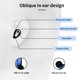 thumbnail image 5 of Sidaley Auricular compatible con Bluetooth 5,0, Mini auricular en la oreja, manos libres inalámbrico, auricular de un solo oído con micrófono para Cables de audio/vídeo Negro, 5 of 6
