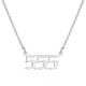 thumbnail image 1 of Fiudx Collar de Oro, Elegante Colgante de Aleación, Joyería Clásica para Parejas, Cadena Ajustable, Regal de Boda para Viajes, Accesorio de Moda para Mujer, Diseño Ligero, Incluye 1 Collar., 1 of 2