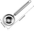 thumbnail image 7 of Stainless Steel Egg Yolk White Separator Sieve | Handheld Egg Separator Divider | Easy Clean Kitchen Tool | Eco-Friendly Utensil | 1 Piece | 21.8 x 8.5cm, 7 of 7
