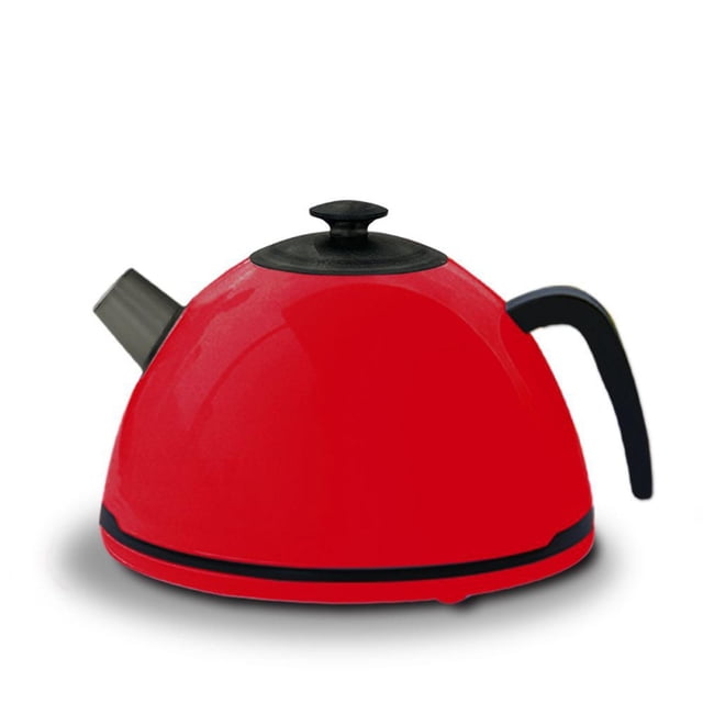 Difusor de aceites esenciales con luz, forma de tetera, apagado automático, humidificador de para sala de estar, apartamento, guardería. Rojo