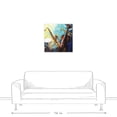 thumbnail image 3 of Creative Products Jazz Forever 24x24 Canvas Wall Art, 3 of 5