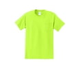 thumbnail image 5 of Port & Company Men's Essential Cotton T-Shirt with Pocket S. Green 4X-Large, 5 of 6