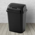 thumbnail image 6 of Sterilite 7.8 Gallon SwingTop Kitchen Wastebasket Trash Can, Black (6 Pack), 6 of 9