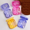 thumbnail image 4 of Lubelski Cute Pocket Mini Lens Case Travel Kit Easy Carry Mirror Container Holder, 4 of 7