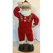 Jingle Bell Rock Santa Animated Dancing Singing Santa Claus