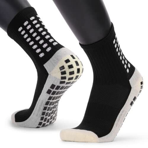 Anti-slip Sport Socks Athletic Socks Non-slip Rubber Grip for Football, Rugby, Basketball, Running, Hiking, YogaPilates