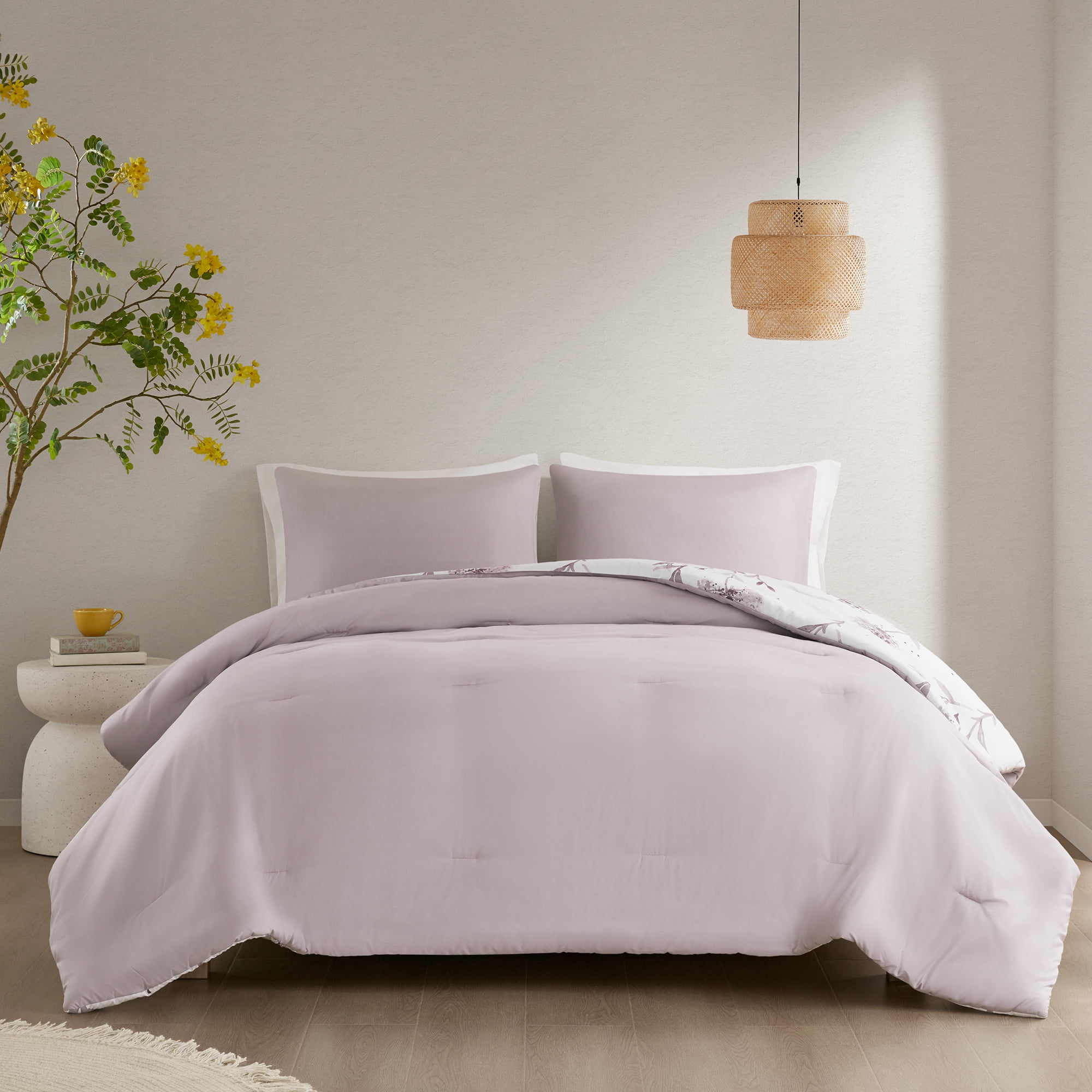 Beautyrest Reversible 3pc Comforter Set + Bonus Duffle Storage Bag