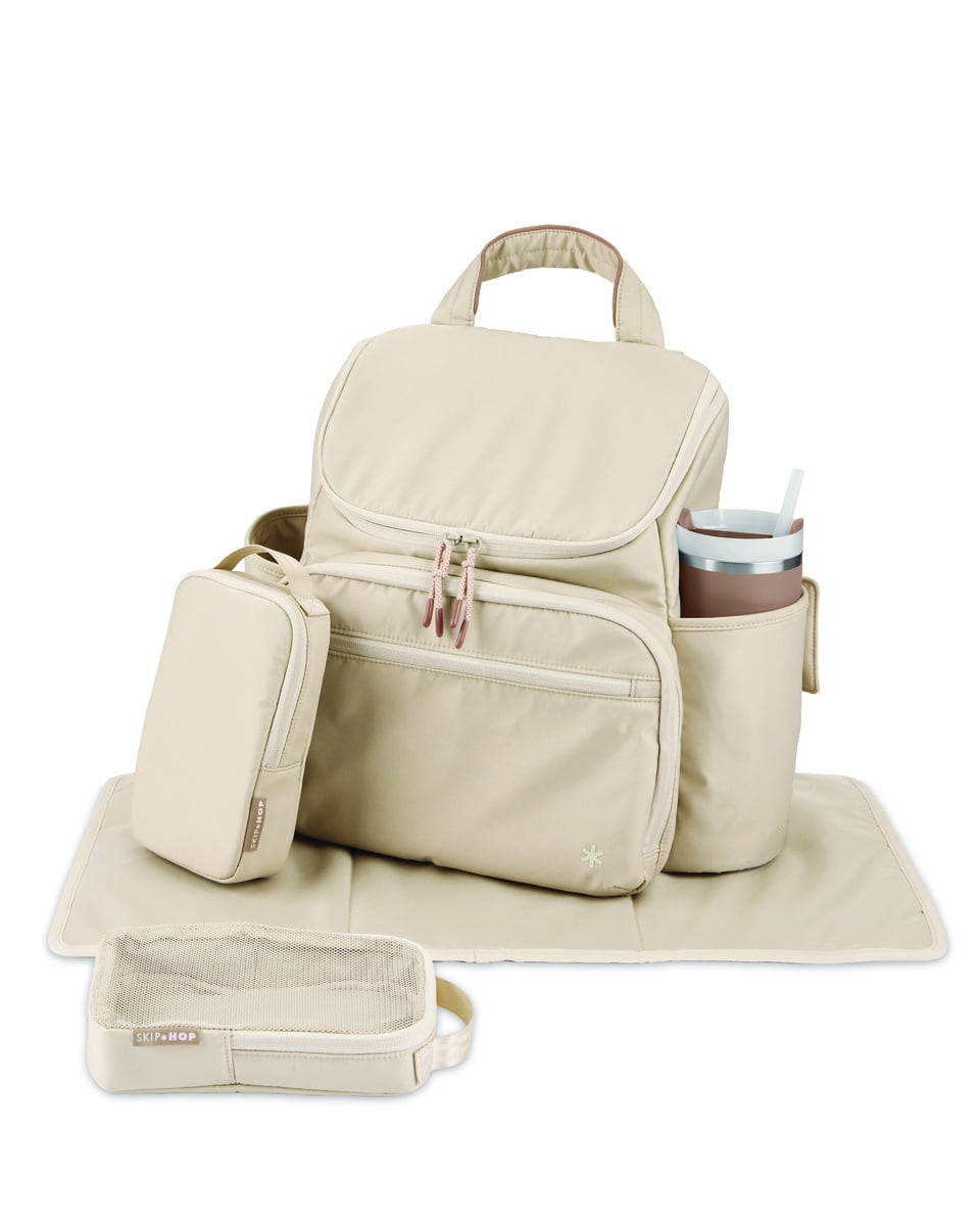 Skip Hop Forma Next Diaper Backpack, Oat